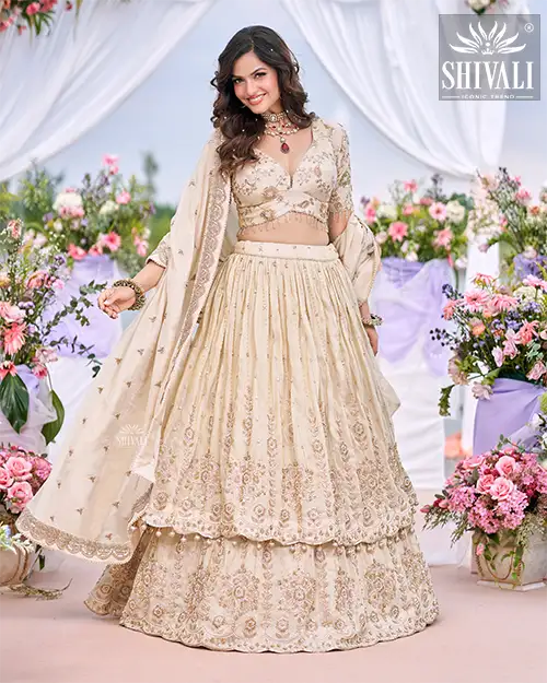 Crop-Top with Dupatta